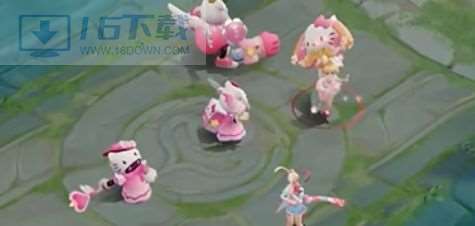 王者荣耀小兵HelloKitty特效怎么样