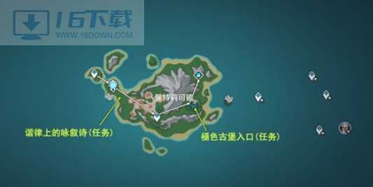 原神4.6旧日之海锚点秘境线路怎么去