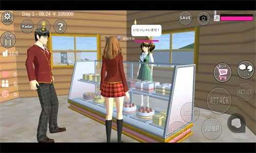 樱花校园模拟器英文版2024最新版(4)