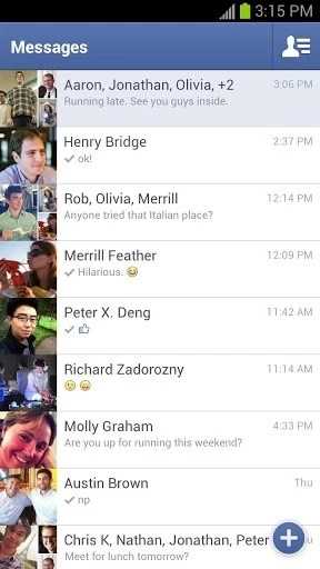 Messenger app